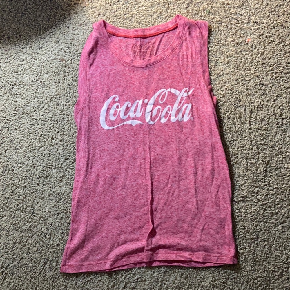 Coca-Cola muscle vintage T-shirt.